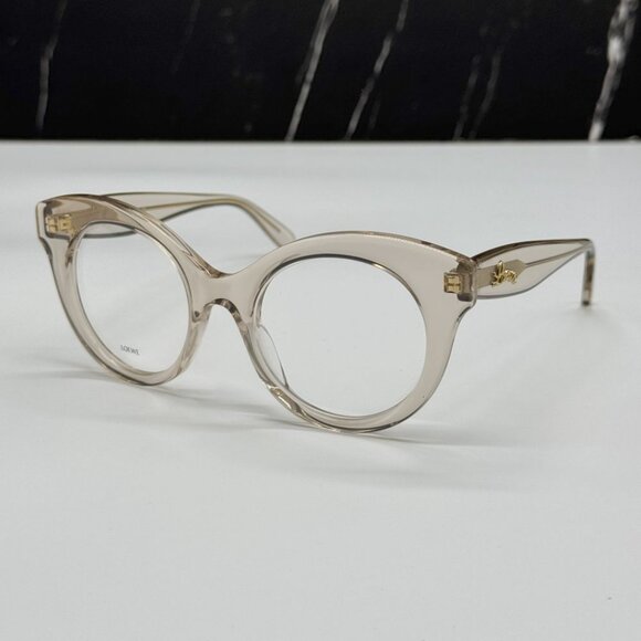 NEW LOEWE LW50074I 057 EYEGLASSES WOMEN BROWN ROUND EYEWEAR main image 7
